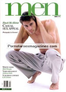 Men Gay Magazine April 1999 - Hawk McAllister - Matt Douglas - Drake Diamond